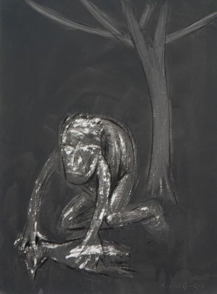 Consciousness Shut, 2005, Acr...paper, 108x79cm